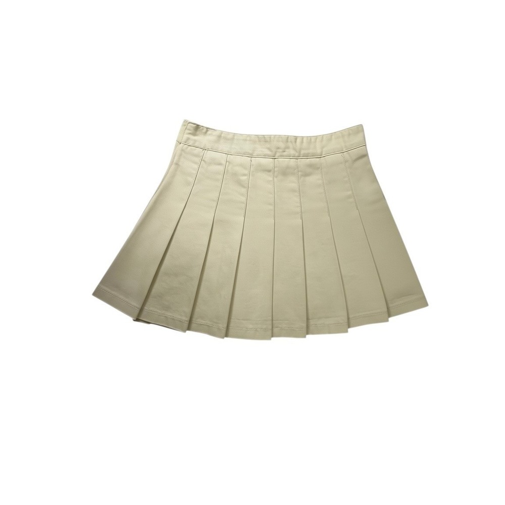 J. Galt Brandy Melville Pleated Tennis Skort Cream Off-White Mini Skirt XS S Y2K